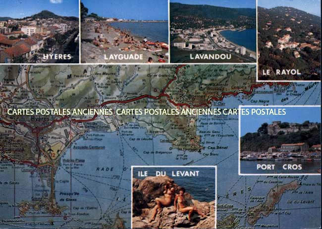 Cartes postales anciennes > CARTES POSTALES > carte postale ancienne > cartes-postales-ancienne.com Provence alpes cote d'azur Ramatuelle