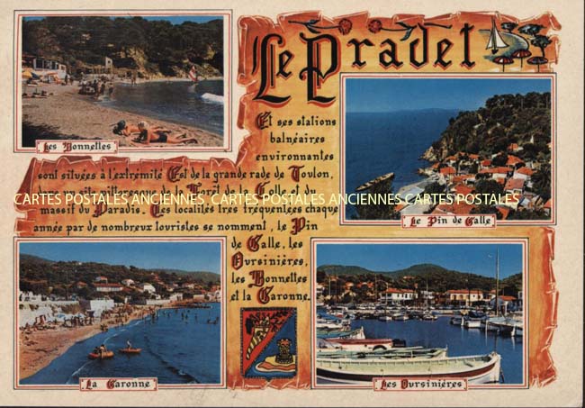 Cartes postales anciennes > CARTES POSTALES > carte postale ancienne > cartes-postales-ancienne.com Provence alpes cote d'azur Le Pradet
