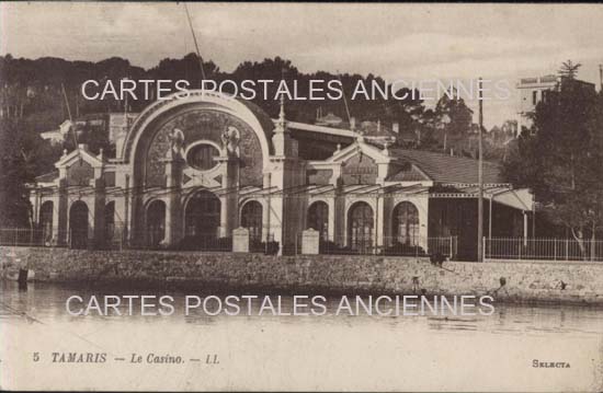 Cartes postales anciennes > CARTES POSTALES > carte postale ancienne > cartes-postales-ancienne.com Provence alpes cote d'azur Tamaris Sur Mer