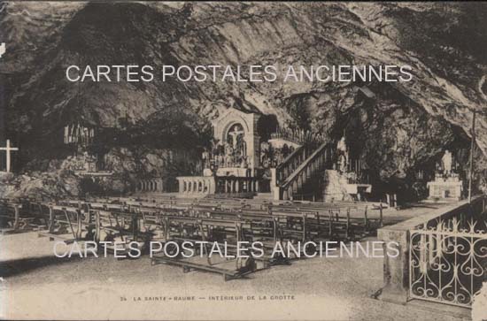 Cartes postales anciennes > CARTES POSTALES > carte postale ancienne > cartes-postales-ancienne.com Provence alpes cote d'azur Var Saint Maximin La Sainte Baume