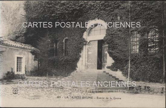 Cartes postales anciennes > CARTES POSTALES > carte postale ancienne > cartes-postales-ancienne.com Provence alpes cote d'azur Var Saint Maximin La Sainte Baume