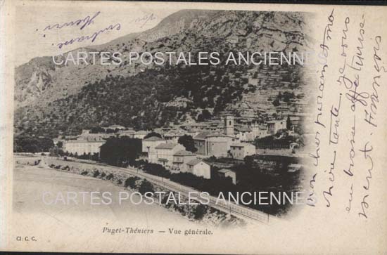 Cartes postales anciennes > CARTES POSTALES > carte postale ancienne > cartes-postales-ancienne.com Provence alpes cote d'azur Alpes maritimes Puget Theniers
