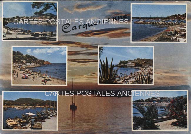 Cartes postales anciennes > CARTES POSTALES > carte postale ancienne > cartes-postales-ancienne.com Provence alpes cote d'azur Var Carqueiranne