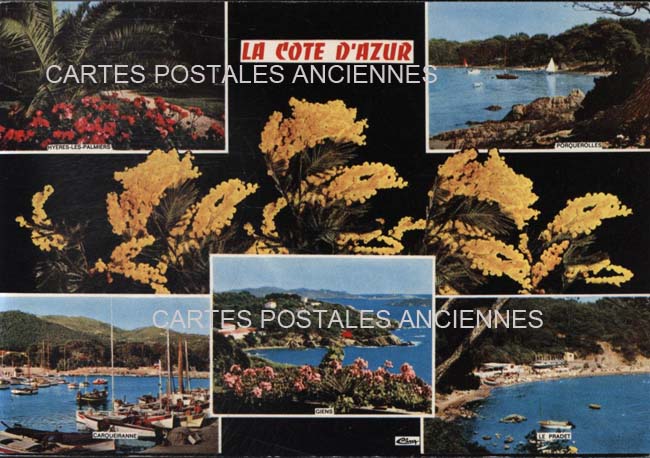Cartes postales anciennes > CARTES POSTALES > carte postale ancienne > cartes-postales-ancienne.com Provence alpes cote d'azur Var Carqueiranne