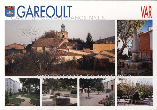 Cartes postales anciennes > CARTES POSTALES > carte postale ancienne > cartes-postales-ancienne.com Provence alpes cote d'azur Var Gareoult