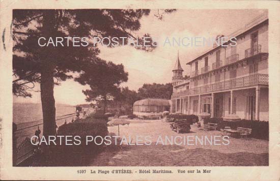 Cartes postales anciennes > CARTES POSTALES > carte postale ancienne > cartes-postales-ancienne.com Provence alpes cote d'azur Var Hyeres