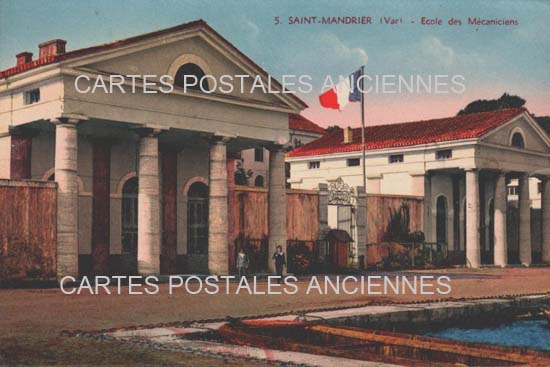 Cartes postales anciennes > CARTES POSTALES > carte postale ancienne > cartes-postales-ancienne.com Provence alpes cote d'azur Var Saint Mandrier Sur Mer
