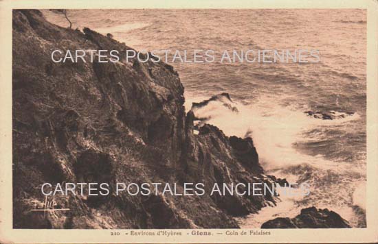 Cartes postales anciennes > CARTES POSTALES > carte postale ancienne > cartes-postales-ancienne.com Provence alpes cote d'azur Var Giens