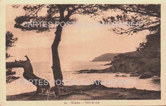 Cartes postales anciennes > CARTES POSTALES > carte postale ancienne > cartes-postales-ancienne.com Provence alpes cote d'azur Var Giens