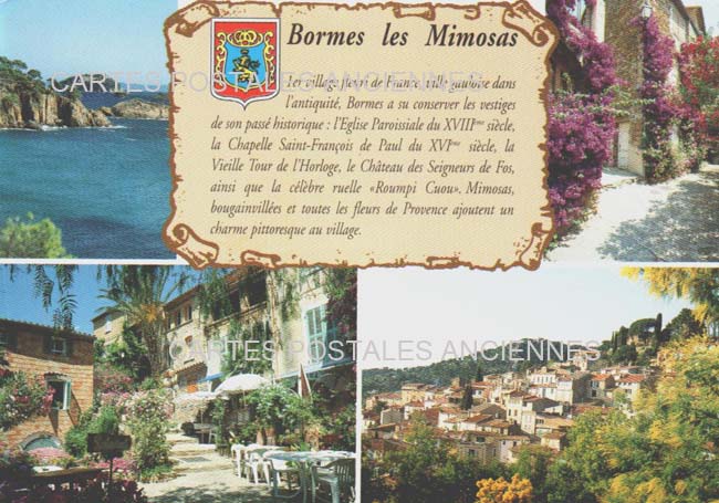 Cartes postales anciennes > CARTES POSTALES > carte postale ancienne > cartes-postales-ancienne.com Provence alpes cote d'azur Var Bormes Les Mimosas