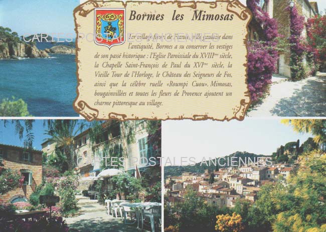 Cartes postales anciennes > CARTES POSTALES > carte postale ancienne > cartes-postales-ancienne.com Provence alpes cote d'azur Var Bormes Les Mimosas