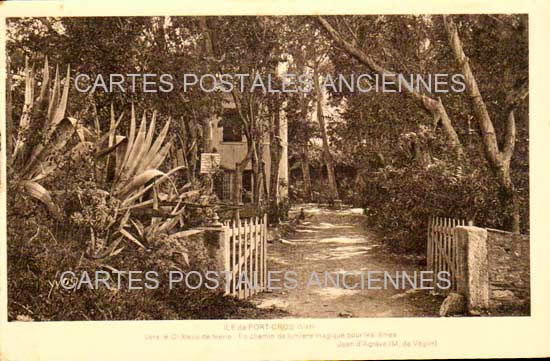 Cartes postales anciennes > CARTES POSTALES > carte postale ancienne > cartes-postales-ancienne.com Provence alpes cote d'azur Var Ile De Port Cros