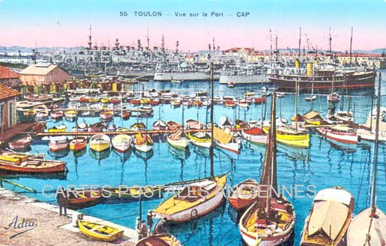 Cartes postales anciennes > CARTES POSTALES > carte postale ancienne > cartes-postales-ancienne.com Provence alpes cote d'azur Var Toulon