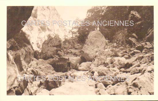 Cartes postales anciennes > CARTES POSTALES > carte postale ancienne > cartes-postales-ancienne.com Provence alpes cote d'azur Var Aiguines