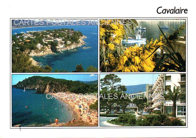 Cartes postales anciennes > CARTES POSTALES > carte postale ancienne > cartes-postales-ancienne.com Provence alpes cote d'azur Var Cavalaire Sur Mer