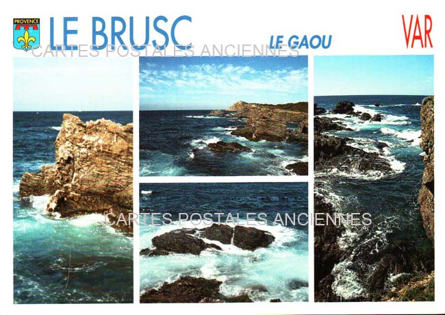 Cartes postales anciennes > CARTES POSTALES > carte postale ancienne > cartes-postales-ancienne.com Provence alpes cote d'azur Var Le Brusc