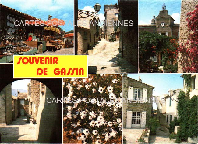 Cartes postales anciennes > CARTES POSTALES > carte postale ancienne > cartes-postales-ancienne.com Provence alpes cote d'azur Var Gassin