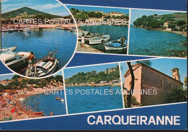 Cartes postales anciennes > CARTES POSTALES > carte postale ancienne > cartes-postales-ancienne.com Provence alpes cote d'azur Var Carqueiranne