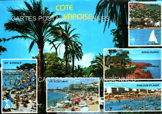 Cartes postales anciennes > CARTES POSTALES > carte postale ancienne > cartes-postales-ancienne.com Provence alpes cote d'azur Var Boulouris