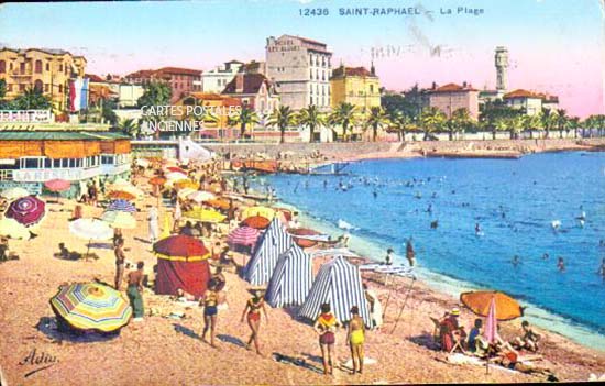 Cartes postales anciennes > CARTES POSTALES > carte postale ancienne > cartes-postales-ancienne.com Provence alpes cote d'azur Var Saint Raphael