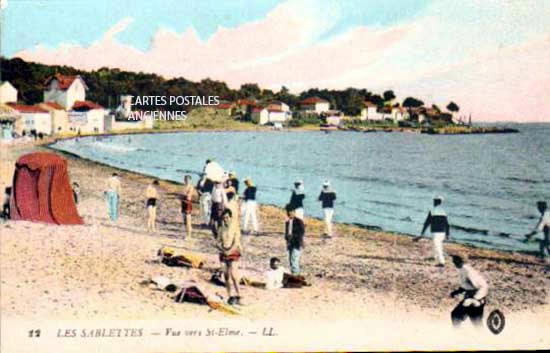 Cartes postales anciennes > CARTES POSTALES > carte postale ancienne > cartes-postales-ancienne.com Provence alpes cote d'azur Var Les Sablettes