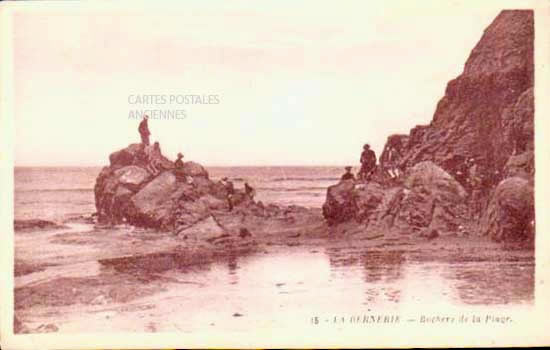 Cartes postales anciennes > CARTES POSTALES > carte postale ancienne > cartes-postales-ancienne.com Loire atlantique  La Bernerie En Retz