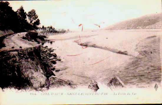 Cartes postales anciennes > CARTES POSTALES > carte postale ancienne > cartes-postales-ancienne.com Provence alpes cote d'azur Alpes maritimes Saint Laurent Du Var