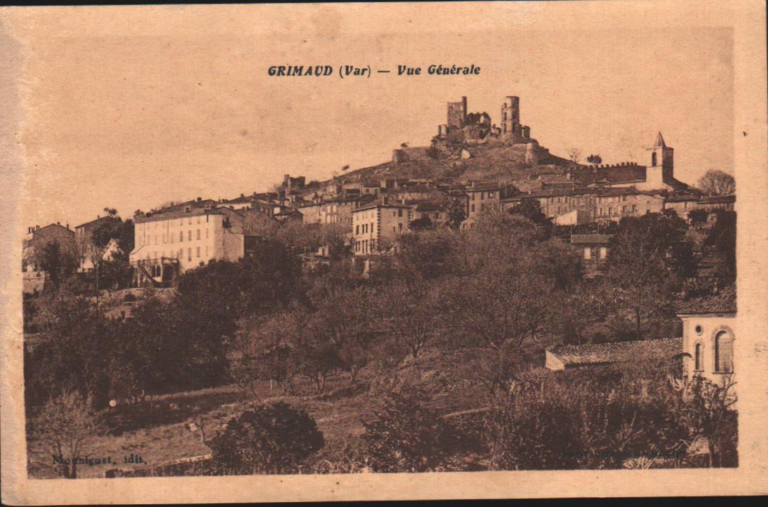 Cartes postales anciennes > CARTES POSTALES > carte postale ancienne > cartes-postales-ancienne.com Provence alpes cote d'azur Var Grimaud