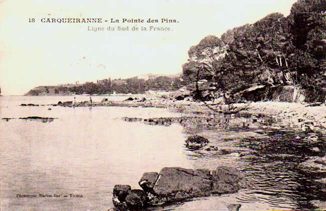 Cartes postales anciennes > CARTES POSTALES > carte postale ancienne > cartes-postales-ancienne.com Provence alpes cote d'azur Var Carqueiranne