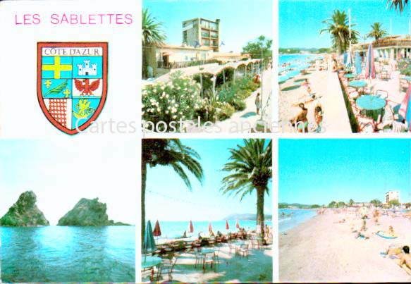 Cartes postales anciennes > CARTES POSTALES > carte postale ancienne > cartes-postales-ancienne.com Provence alpes cote d'azur Var Les Sablettes