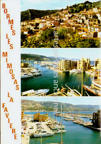 Cartes postales anciennes > CARTES POSTALES > carte postale ancienne > cartes-postales-ancienne.com Provence alpes cote d'azur Var Bormes Les Mimosas