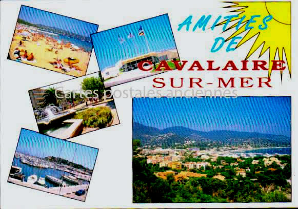 Cartes postales anciennes > CARTES POSTALES > carte postale ancienne > cartes-postales-ancienne.com Provence alpes cote d'azur Var Cavalaire Sur Mer