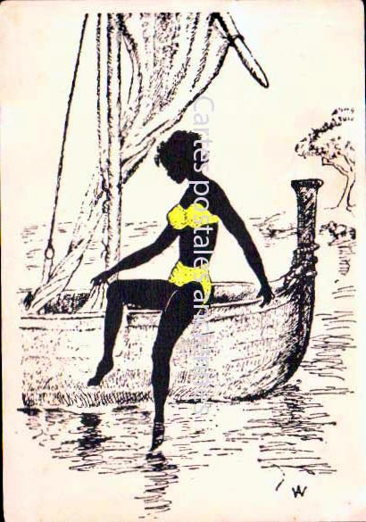 Cartes postales anciennes > CARTES POSTALES > carte postale ancienne > cartes-postales-ancienne.com Theme  Humour Le Lavandou