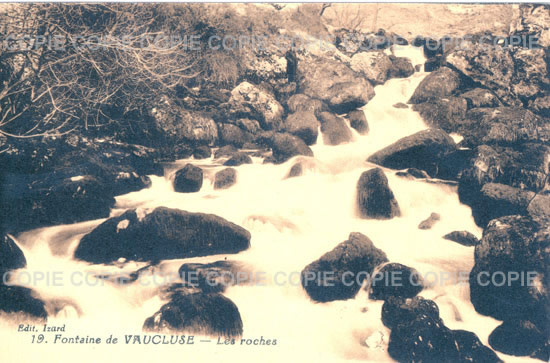 Cartes postales anciennes > CARTES POSTALES > carte postale ancienne > cartes-postales-ancienne.com Provence alpes cote d'azur Vaucluse Fontaine De Vaucluse