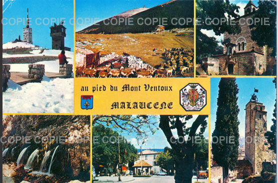 Cartes postales anciennes > CARTES POSTALES > carte postale ancienne > cartes-postales-ancienne.com Provence alpes cote d'azur Vaucluse Malaucene