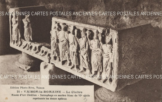 Cartes postales anciennes > CARTES POSTALES > carte postale ancienne > cartes-postales-ancienne.com Provence alpes cote d'azur Vaucluse Vaison La Romaine