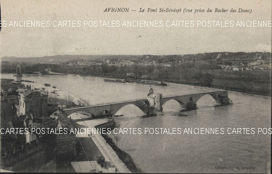 Cartes postales anciennes > CARTES POSTALES > carte postale ancienne > cartes-postales-ancienne.com Provence alpes cote d'azur Vaucluse Avignon