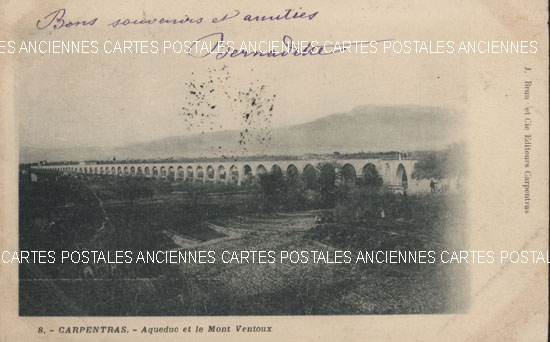 Cartes postales anciennes > CARTES POSTALES > carte postale ancienne > cartes-postales-ancienne.com Provence alpes cote d'azur Vaucluse Carpentras