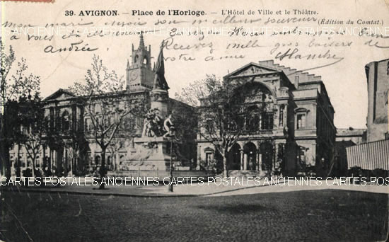 Cartes postales anciennes > CARTES POSTALES > carte postale ancienne > cartes-postales-ancienne.com Provence alpes cote d'azur Vaucluse Avignon