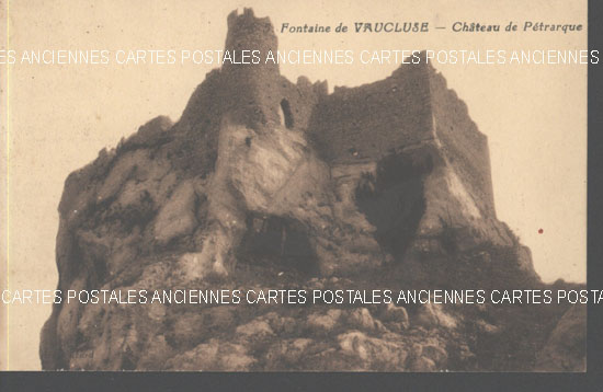 Cartes postales anciennes > CARTES POSTALES > carte postale ancienne > cartes-postales-ancienne.com Provence alpes cote d'azur Vaucluse Fontaine De Vaucluse