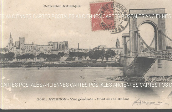 Cartes postales anciennes > CARTES POSTALES > carte postale ancienne > cartes-postales-ancienne.com Provence alpes cote d'azur Vaucluse Avignon