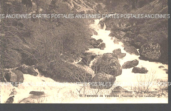 Cartes postales anciennes > CARTES POSTALES > carte postale ancienne > cartes-postales-ancienne.com Provence alpes cote d'azur Vaucluse Fontaine De Vaucluse