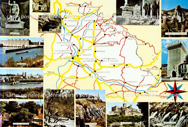 Cartes postales anciennes > CARTES POSTALES > carte postale ancienne > cartes-postales-ancienne.com Provence alpes cote d'azur Vaucluse