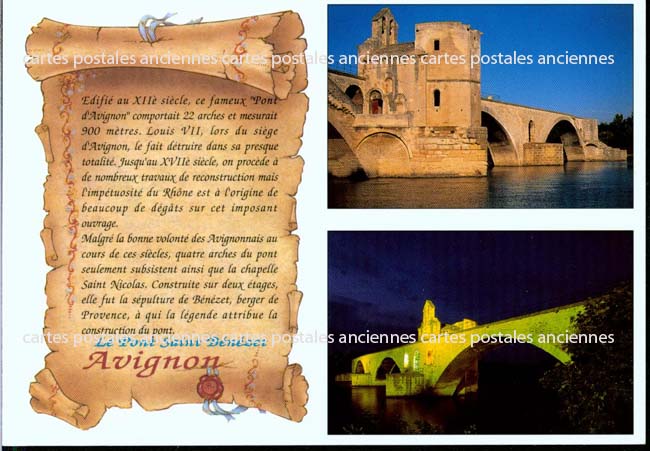 Cartes postales anciennes > CARTES POSTALES > carte postale ancienne > cartes-postales-ancienne.com Provence alpes cote d'azur Avignon