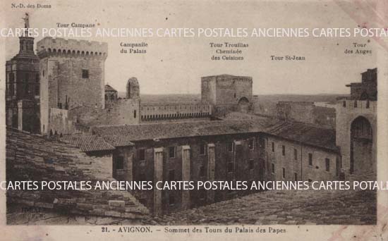 Cartes postales anciennes > CARTES POSTALES > carte postale ancienne > cartes-postales-ancienne.com Provence alpes cote d'azur Avignon