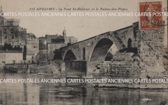 Cartes postales anciennes > CARTES POSTALES > carte postale ancienne > cartes-postales-ancienne.com Provence alpes cote d'azur Avignon