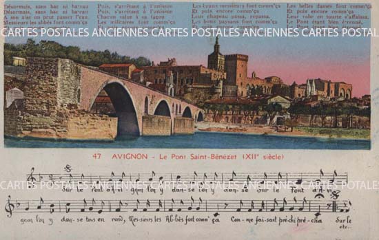 Cartes postales anciennes > CARTES POSTALES > carte postale ancienne > cartes-postales-ancienne.com Provence alpes cote d'azur Avignon