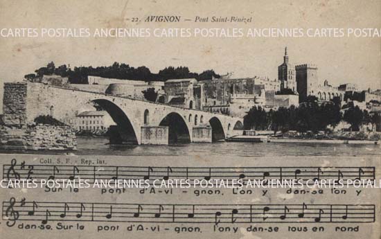 Cartes postales anciennes > CARTES POSTALES > carte postale ancienne > cartes-postales-ancienne.com Provence alpes cote d'azur Avignon