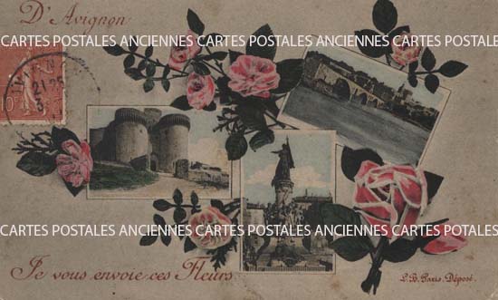 Cartes postales anciennes > CARTES POSTALES > carte postale ancienne > cartes-postales-ancienne.com Provence alpes cote d'azur Avignon