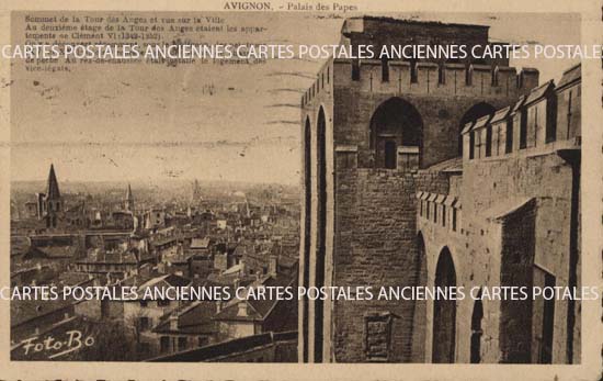 Cartes postales anciennes > CARTES POSTALES > carte postale ancienne > cartes-postales-ancienne.com Provence alpes cote d'azur Avignon
